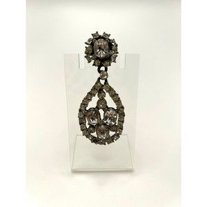 Old Vintage Rhinestone Pendant